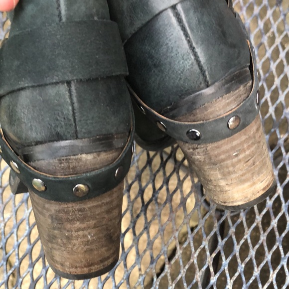 MATISSE Harney Harness black Leather Moto Ankle Boots - Picture 6 of 9